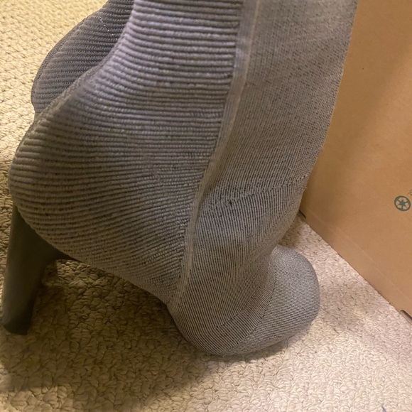 Rag and Bone Ellis Grey knit boot size 39 great condition - Picture 4 of 10